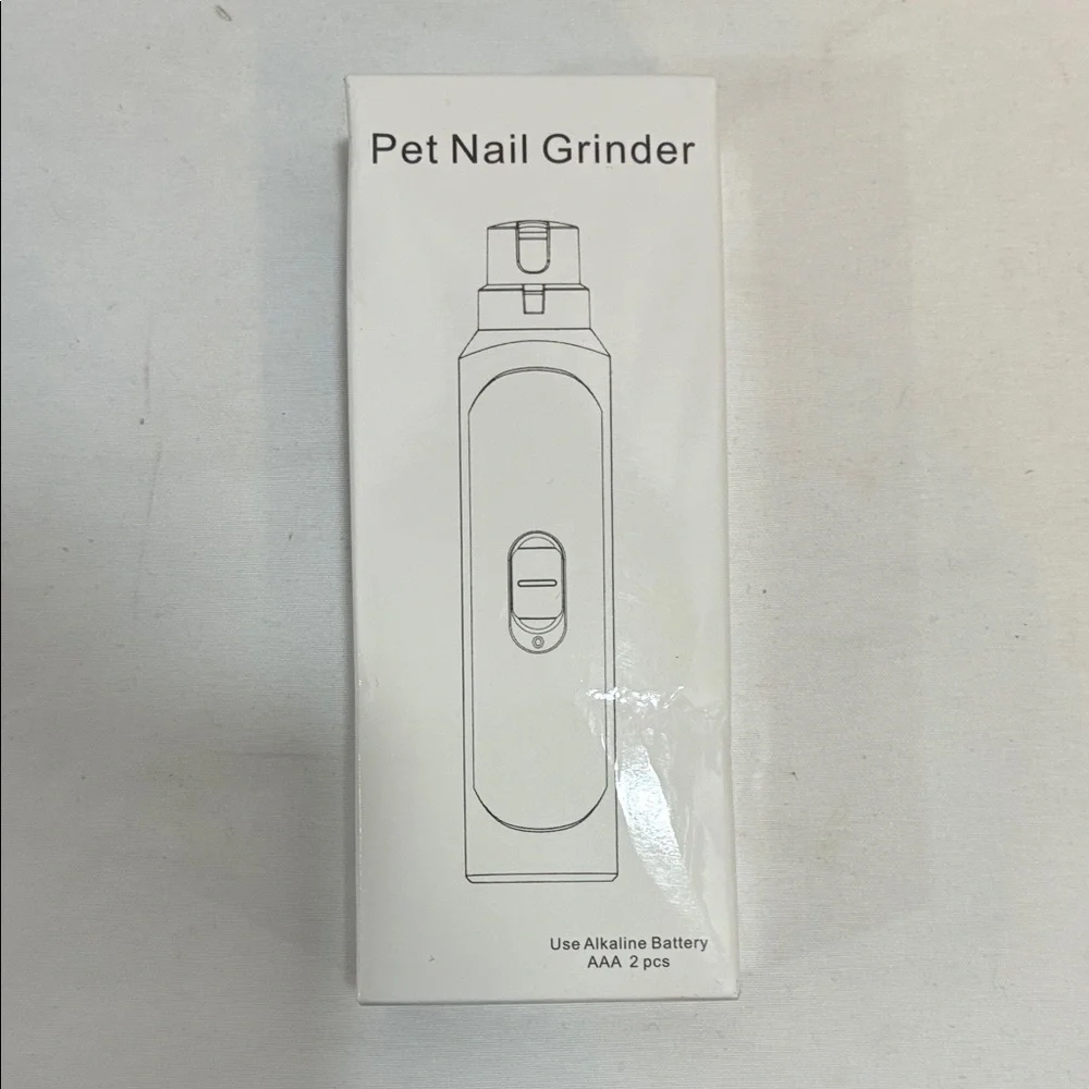 Pet Nail Grinder - White